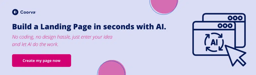 free landing page creator, a landing page builder